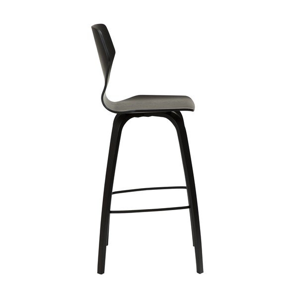 Fekete bárszék (ülésmagasság 75 cm) S.I.T – DAN-FORM Denmark-image-3