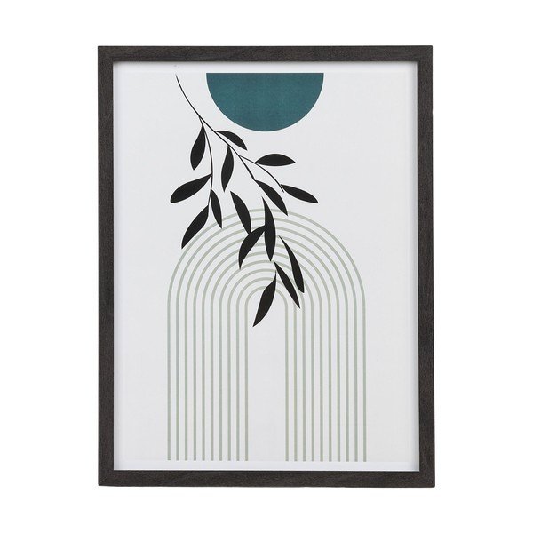 Fekete fali képkeret szett 3 db-os 30x40 cm Aspen – House Nordic-image-3