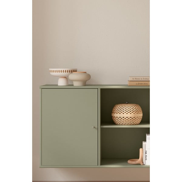 Khaki függő komód 133x61x42 cm Mistral – Hammel Furniture-image-2