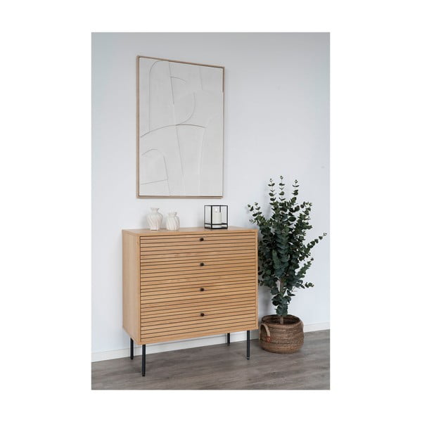 Vesszőfonott tárolókosár szett 2 db-os ø 39x28,5 cm Aosta – House Nordic-image-2