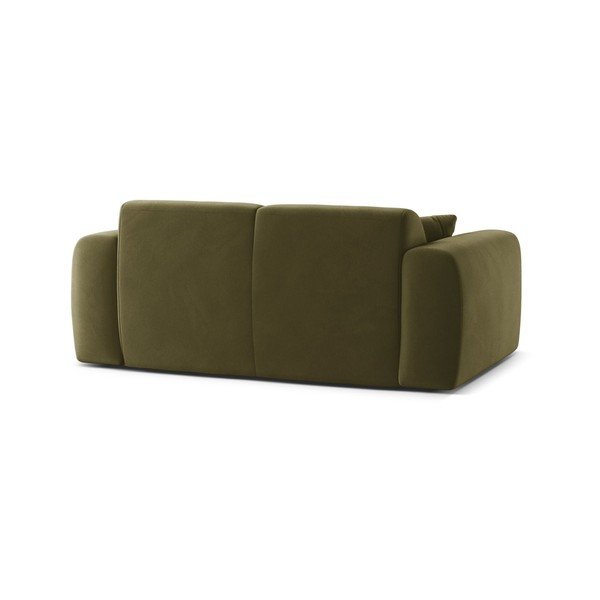 Khaki bársony kanapé 170 cm Molino – Micadoni -image-3