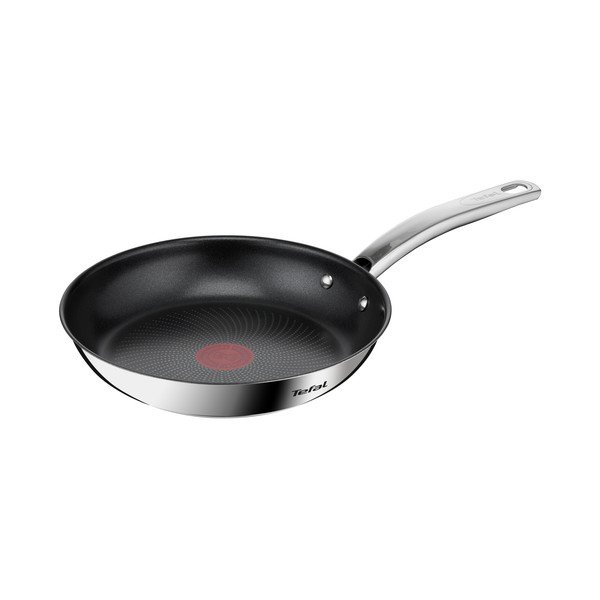 Rozsdamentes acél serpenyő tapadásmentes felülettel ø 24 cm Intuition B8170444 – Tefal