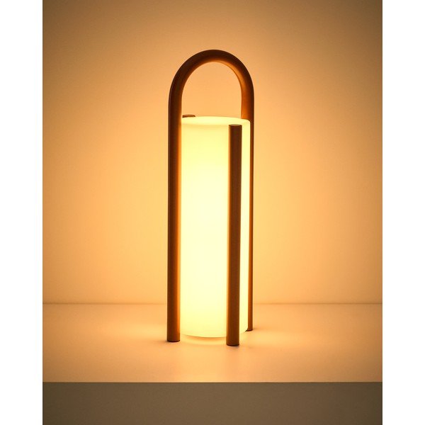 USB LED hordozható kültéri lámpa ø 16 cm Leros – Kave Home-image-2