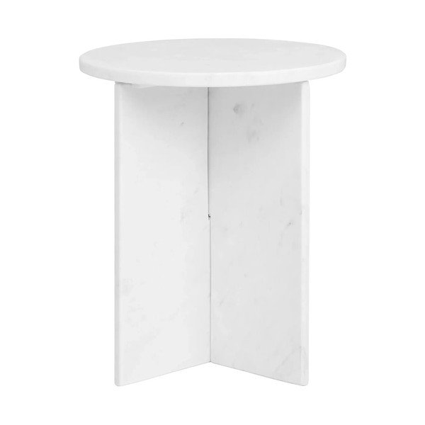 Márvány kerek tárolóasztal ø 40 cm Savio – Premier Housewares