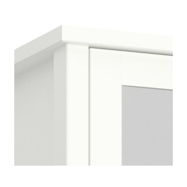 Szürke ruhásszekrény tükörrel 49.3x195 cm Tromsö - Tvilum-image-1