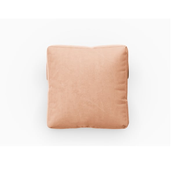 Rózsaszín bársony párna moduláris kanapéhoz Rome Velvet - Cosmopolitan Design-image-1