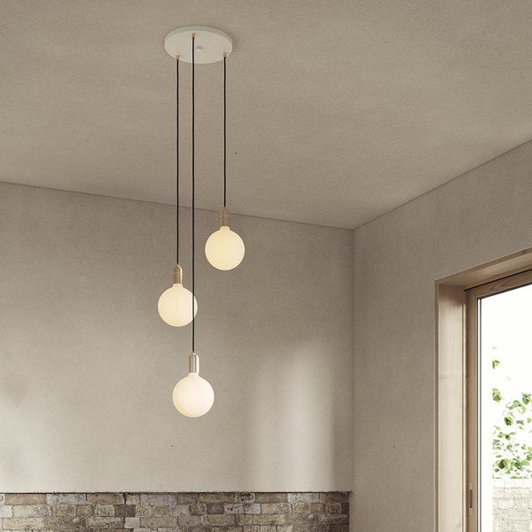 Bronzszínű dimmelhető függőlámpa ø 25 cm Triple Pendant – tala-image-1