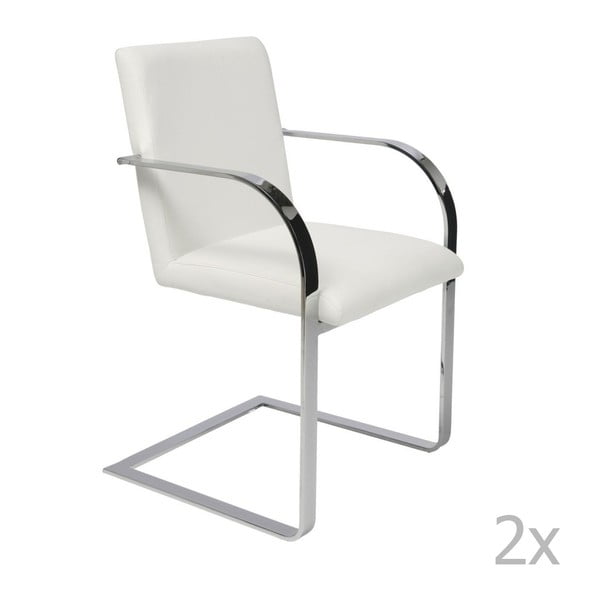 Candodo fehér szék, 2 db - Kare Design
