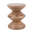 Mangófa kerek tárolóasztal ø 35 cm  Totem  – Leitmotiv