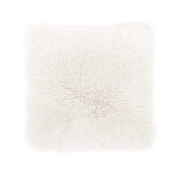 Sheepskin fehér párnahuzat, 45 x 45 cm - Tiseco Home Studio