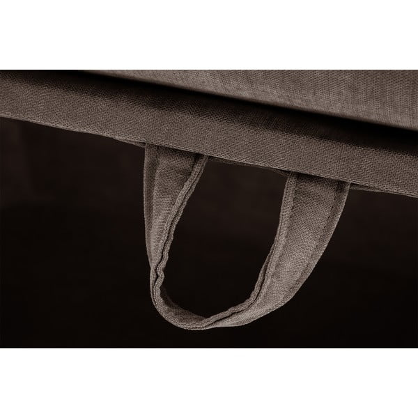 Serena sötétbarna puff tárolóhellyel - Jalouse Maison-image-4