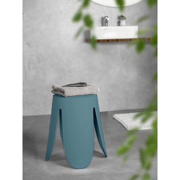 Petróleum színű műanyag rakásolható ülőke Comiso – Wenko-image-1