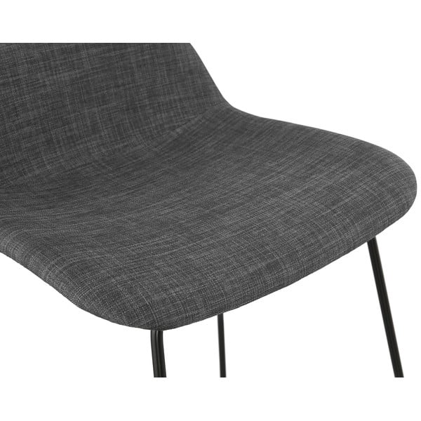 Vancouver Mini sötétszürke bárszék, ülésmagasság 66 cm - Kokoon-image-1