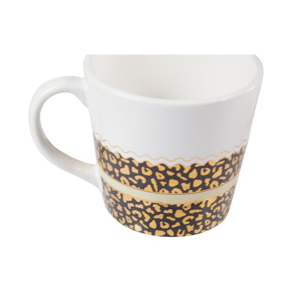 Fehér-aranyszínű agyagkerámia bögre szett 2 db-os 300 ml London – Premier Housewares-image-1