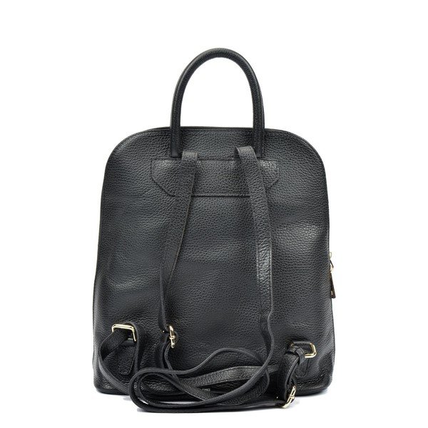 Sofia fekete bőr női hátitáska - Renata Corsi-image-3