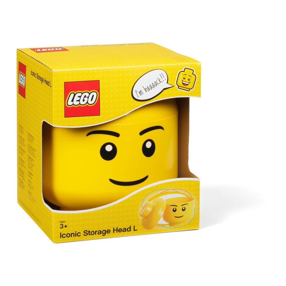 Boy minifigura fejformájú tároló, ⌀ 16,3 cm - LEGO®
