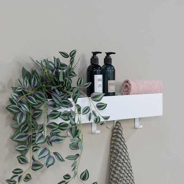 Fehér fali acél fürdőszobai polc Multi – Spinder Design-image-3