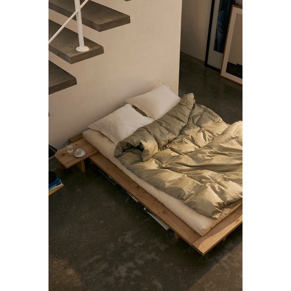 Barna borovi fenyő éjjeliszekrény Japan – Karup Design-image-1