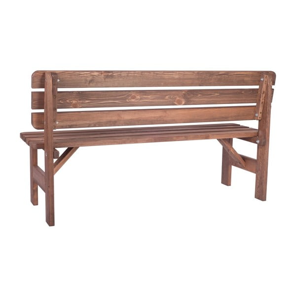 Barna tömörfa kerti pad Miriam – Rojaplast-image-2