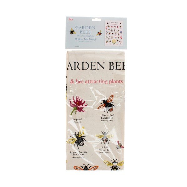 Pamut konyharuha 50x70 cm Garden Bees – Rex London-image-2