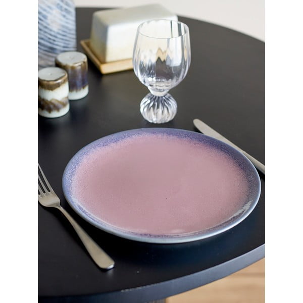 Világos rózsaszín agyagkerámia tányér ø 26,5 cm Paula – Bloomingville-image-2