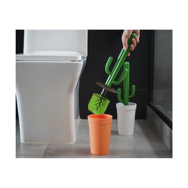 Cacbrush narancssárga WC-kefe - Qualy&CO-image-1