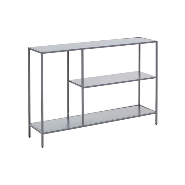 Szürke acél konzolasztal 30x120 cm Acero – Premier Housewares