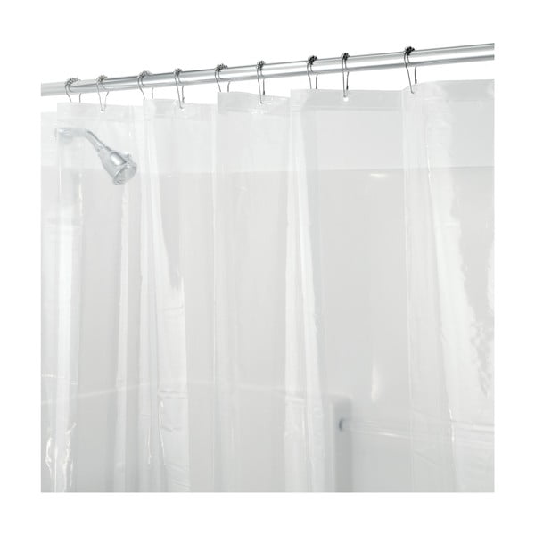 PEVA átlátszó zuhanyfüggöny, 200 x 180 cm - iDesign