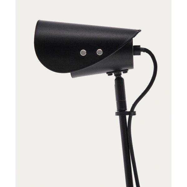 Fekete fém asztali lámpa csiptetővel (magasság 51 cm) Jula – Kave Home-image-4