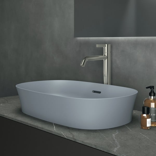 Világoskék kerámia mosdókagyló 60x38 cm Ipalyss – Ideal Standard-image-1