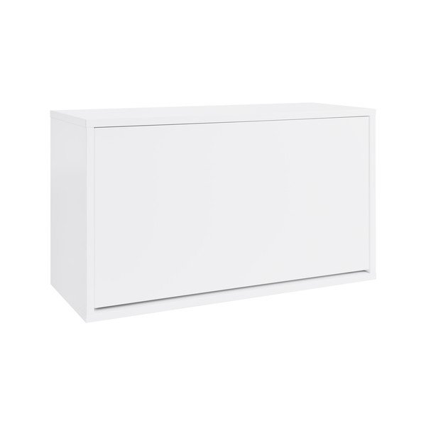 Fehér billenő ajtós-függő cipőtartó 70x30x40 cm – ReCollector