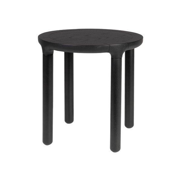 Kerek tárolóasztal kőrisfa dekorral ø 45 cm Storm – Zuiver