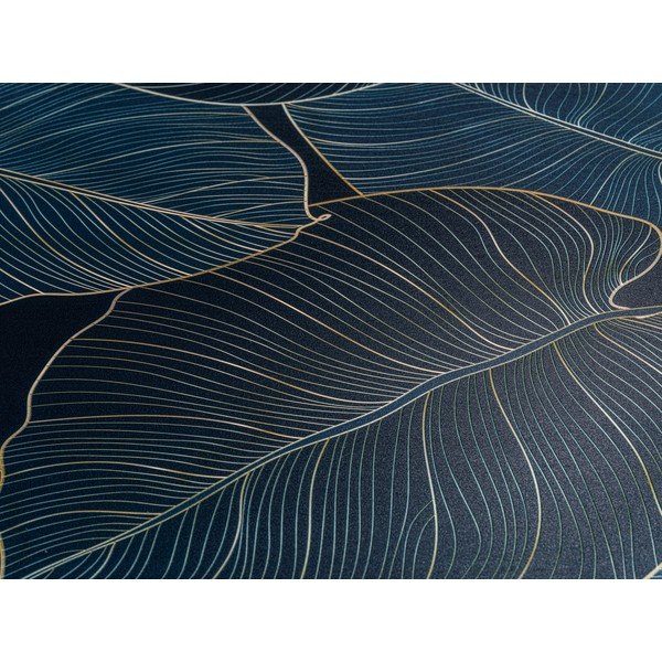 Big Leaves kék wc-ülőke könnyű záródással, 38 x 45 cm - Wenko-image-1