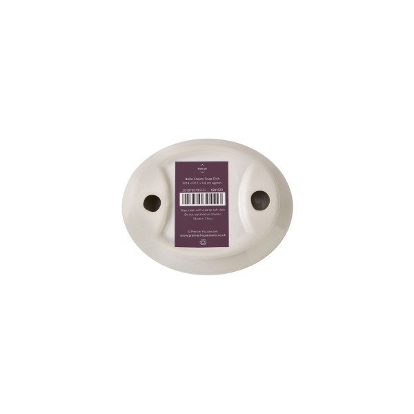Belle krémszínű agyagkerámia szappantartó - Premier Housewares-image-4