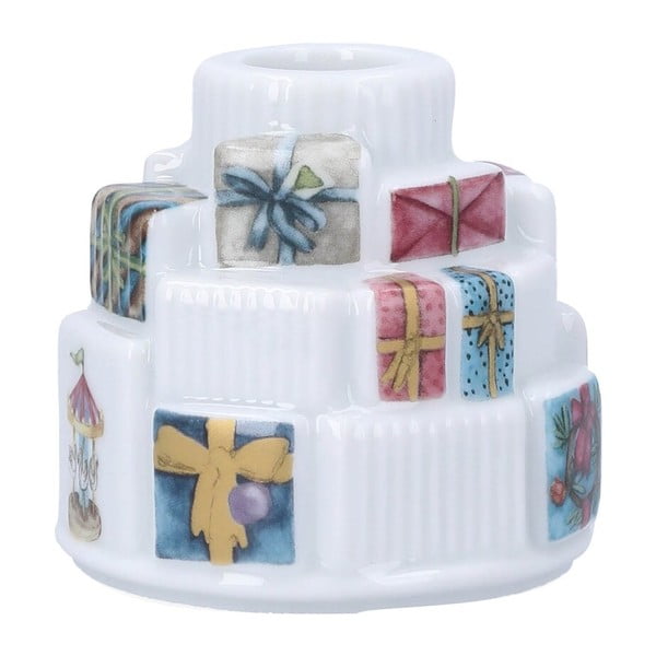 Kerámia gyertyatartó karácsonyi mintával Hammershøi Christmas Gifts – Kähler Design-image-4