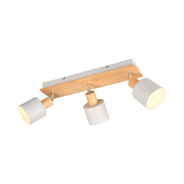 Fehér-natúr színű spotlámpa ø 9 cm Shanti – Trio-image-1