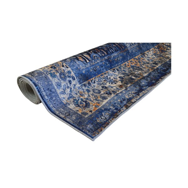 Tabriz kék-szürke szőnyeg, 160 x 230 cm - Floorita-image-4