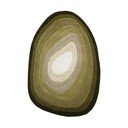 Zöld kézi szövésű gyapjú szőnyeg 160x230 cm Puddle Ombre  – Flair Rugs
