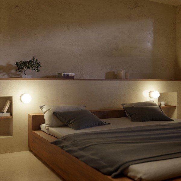 Creta szürke falilámpa, magasság 10 cm - SULION-image-2