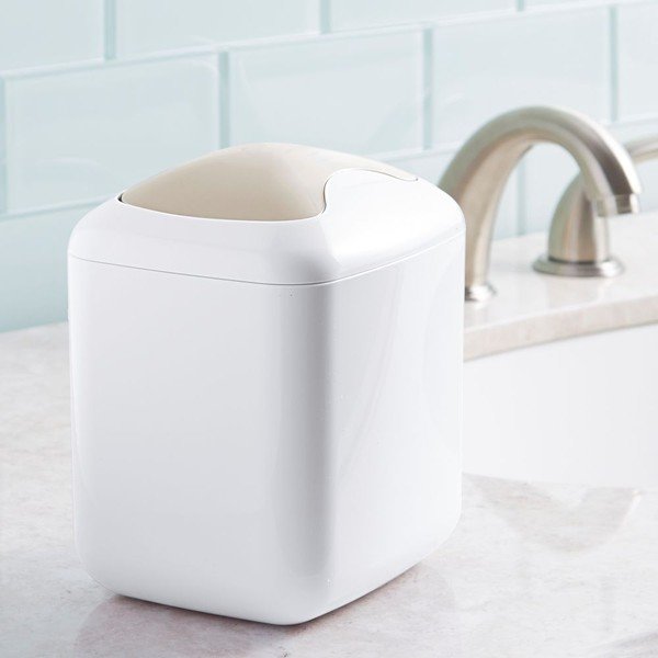 Una kisméretű fehér szeméttároló - InterDesign-image-2