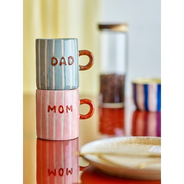 Rózsaszín kerámia bögre 325 ml Cherish – Bloomingville-image-4