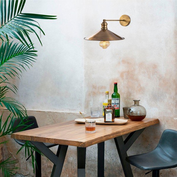 Bronzszínű fali lámpa ø 30 cm Dodo – Opviq lights-image-1