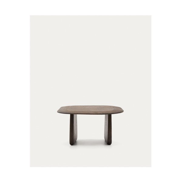 Tölgyfa tárolóasztal 70x71 cm Pirita – Kave Home-image-2