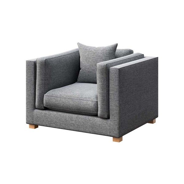 Szürke relaxációs fotel Pomo – Ame Yens-image-2