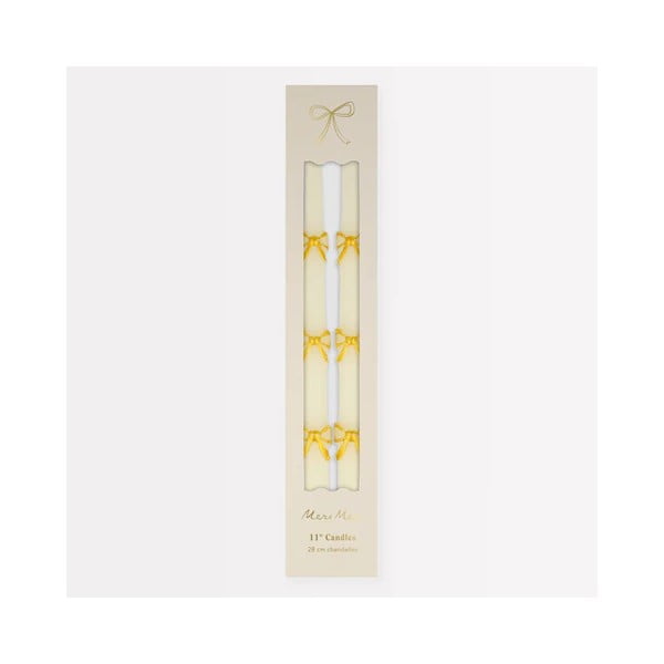 Gyertya készlet 2 db-os égési idő 5 ó Bow – Meri Meri-image-2