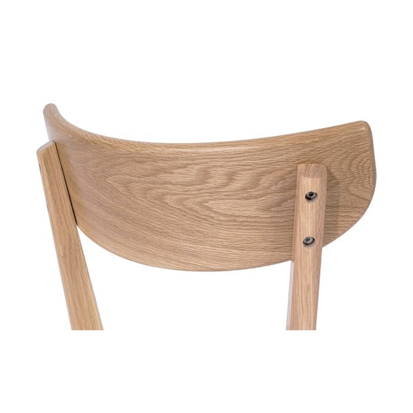 Tölgyfa étkezőszék fehér ülőrésszel Arch - Bonami Selection-image-4