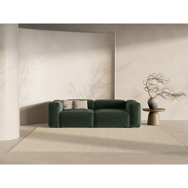 Zöld kanapé 264 cm Bergamo – Cosmopolitan Design-image-1