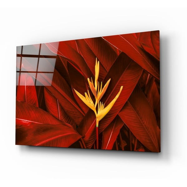 Red Leaves üvegkép, 72 x 46 cm - Insigne