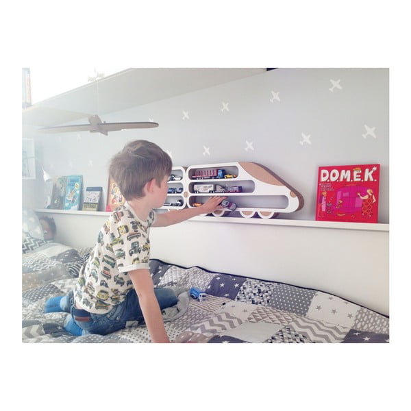 Mozdony és vagon formájú kétrészes polc - Unlimited Design for kids-image-2