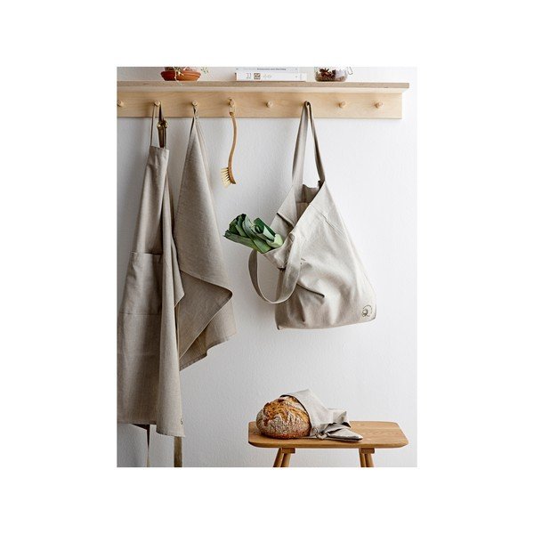 Organic Chambray bézs organikus pamut függöny - Södahl-image-1